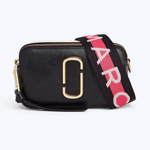 Сумка Marc Jacobs Logo Strap Snapshot Black Multi