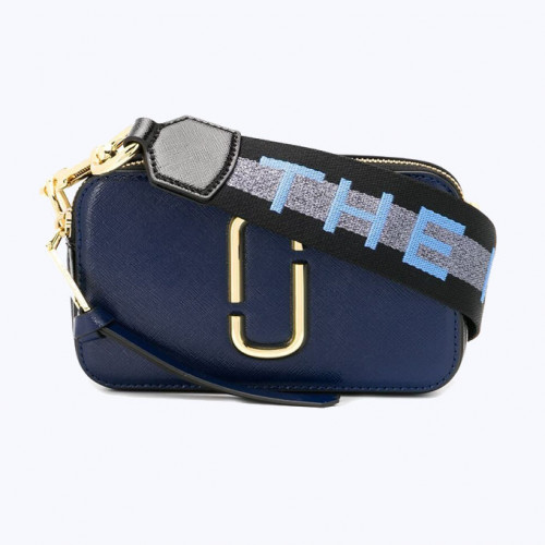 Сумка Marc Jacobs Logo Strap Snapshot New Blue Sea Multi