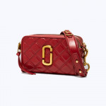 Сумка Marc Jacobs The Quilted Softshot 21 Berry