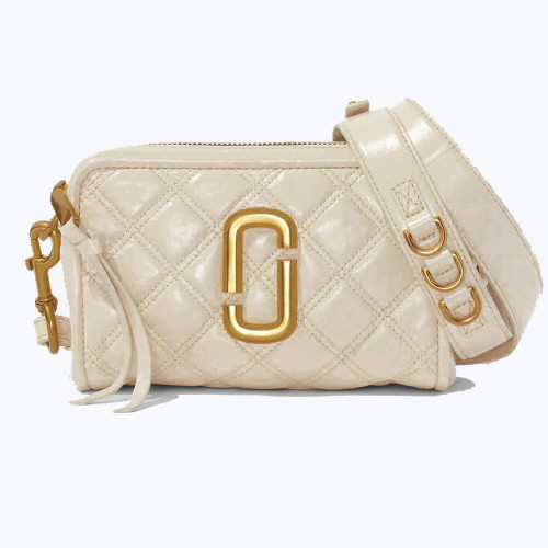 Сумка Marc Jacobs The Quilted Softshot 21 Ivory