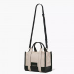 Сумка-тоут Marc Jacobs THE LEATHER COLORBLOCK MINI TOTE BAG IVORY MULTI