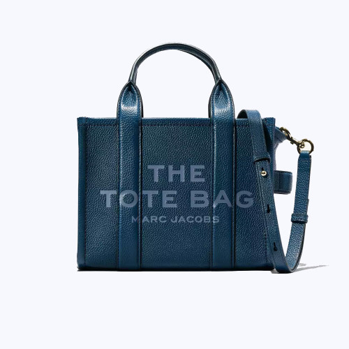 Сумка-тоут Marc Jacobs THE LEATHER MINI TOTE BAG BLUE SEA