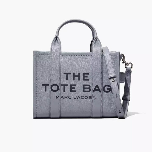 Сумка-тоут Marc Jacobs THE LEATHER MINI TOTE BAG WOLF GREY