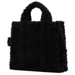 Сумка-тоут Marc Jacobs THE TEDDY MEDIUM TOTE BAG BLACK